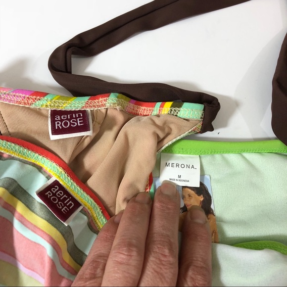 aerin Rose Bikini & Merona Swim Bottoms M - Picture 2 of 7